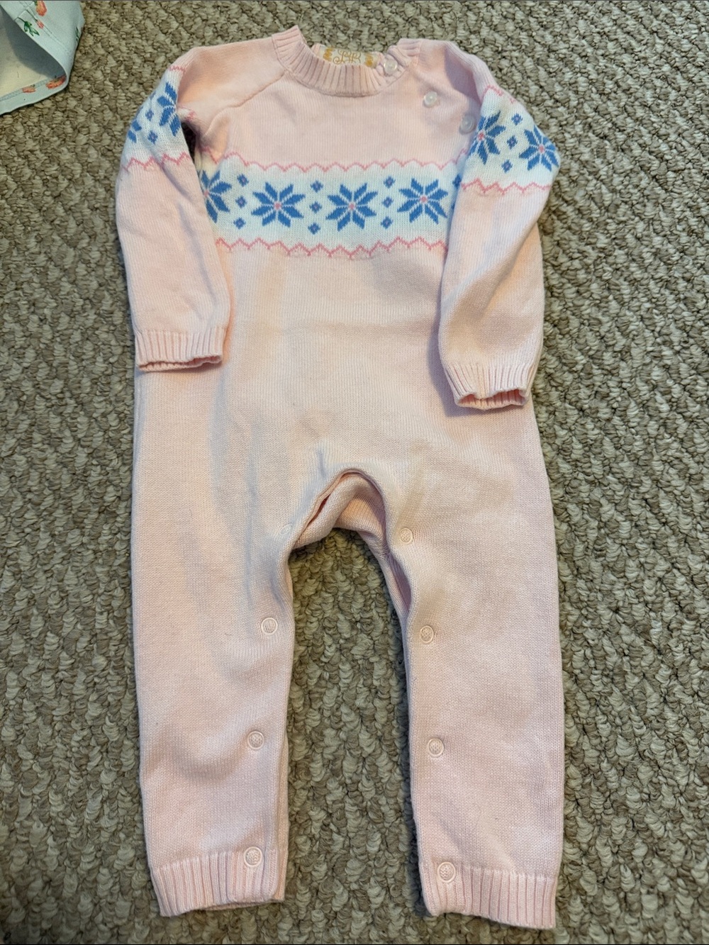 TBBC Fair Isle Onesie